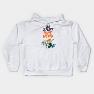 Be Smart, Think We!rd [3] Kids Hoodie